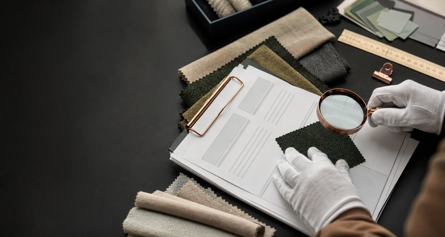 Textile quality and compliance evidence review workflow