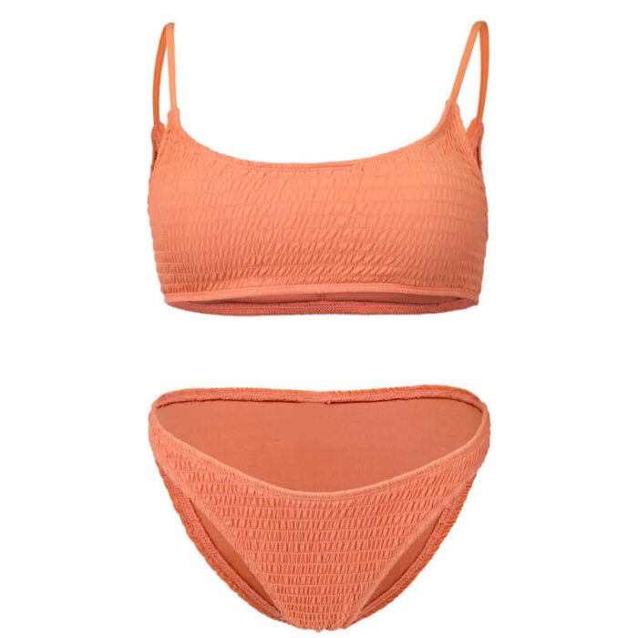 Custom Logo Wholesale Fashion Ribbed Summer Bikinis Women Sexy Swimwear - Image 6