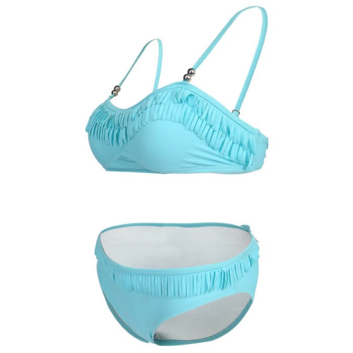 Women's 2 Pieces Fashion Hot Sale Swimwear Sexy Bikini with tassel - Image 4