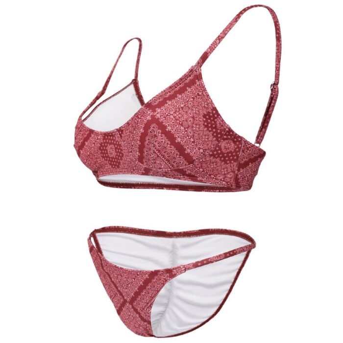 Micro Women Set Custom Girl Swimwear Swimsuit Triangle Printing Swim Wear Sexy Bikini - Image 4