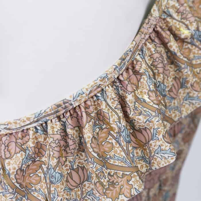 Girl Women Summer Customize Floral Printing Swimwear Elastic Sport Ladies Swim Wear One Piece Swimsuit - Image 9