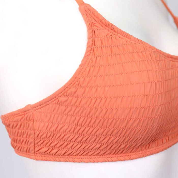 Custom Logo Wholesale Fashion Ribbed Summer Bikinis Women Sexy Swimwear - Image 7