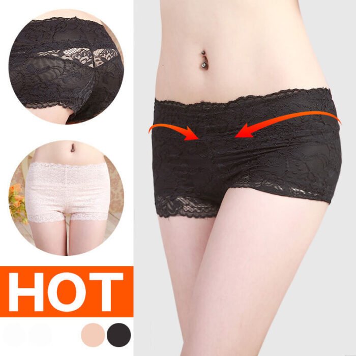 Underwear Women  Plus Size Lace Breathable Women's Underwear Sexy Lingerie Brief - Image 2