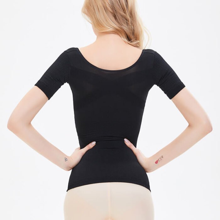Fat burning Sweat Vest Slimming Shirt Seamless Tank Top Corset Camisole Breast Up Women Shirt Shaper - Image 2