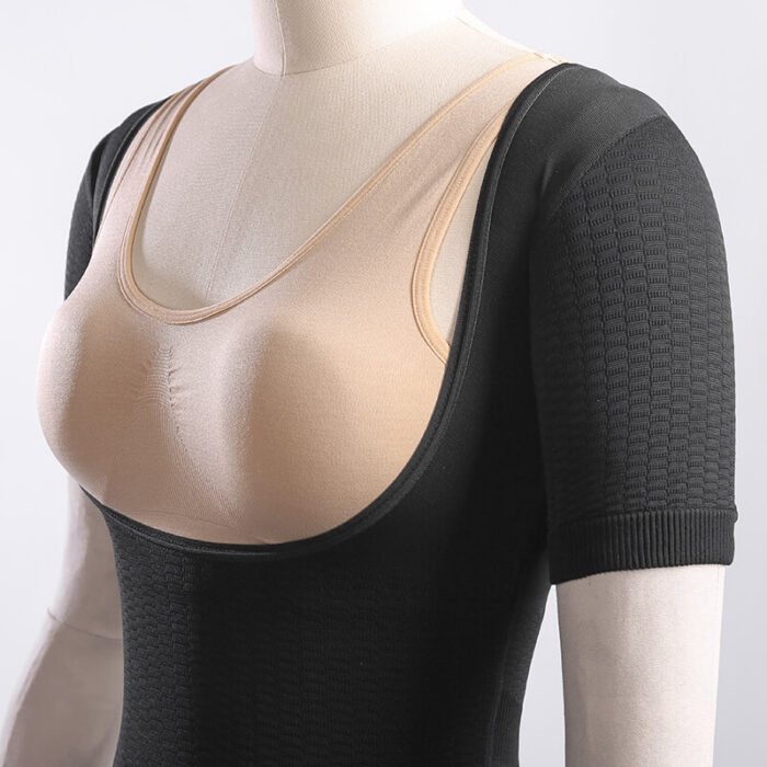 Fat burning Sweat Vest Slimming Shirt Seamless Tank Top Corset Camisole Breast Up Women Shirt Shaper - Image 7