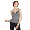 Gym Clothes Yoga Shirt Workout Tops For Women Fitness Quick Dry V Neck Sports T-Shirt