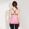 Gym Clothes Yoga Shirt Workout Tops For Women Fitness Quick Dry V Neck Sports T-Shirt - Image 6