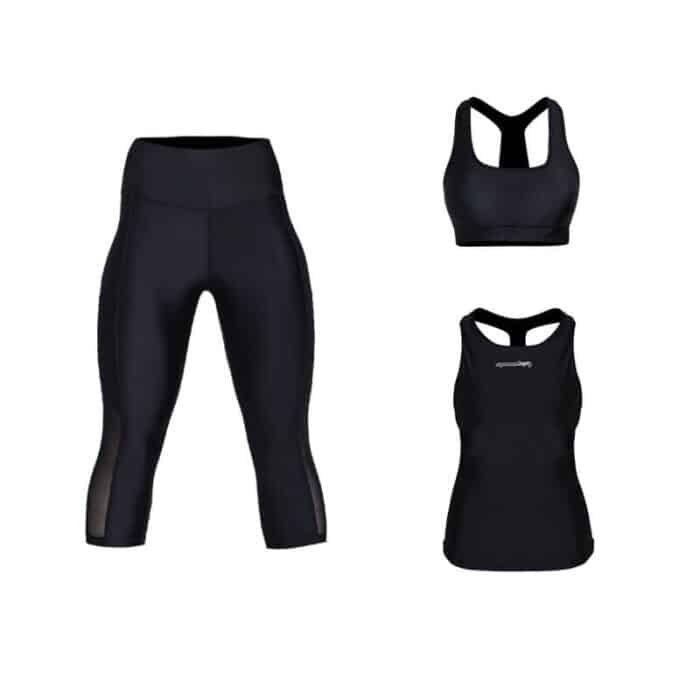 Women 3 Pieces Gym Clothes Amazon Hot Sellers Quick Dry Plus Size Yoga bra,Sports Top and Fitness Leggings