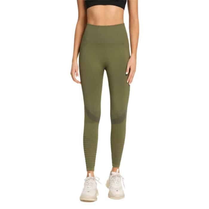 New Trendy Customized Design Mesh Yoga Legging Workout Seamless Leggings Hip Lift Sexy Active Wear Sports Pant - Image 3