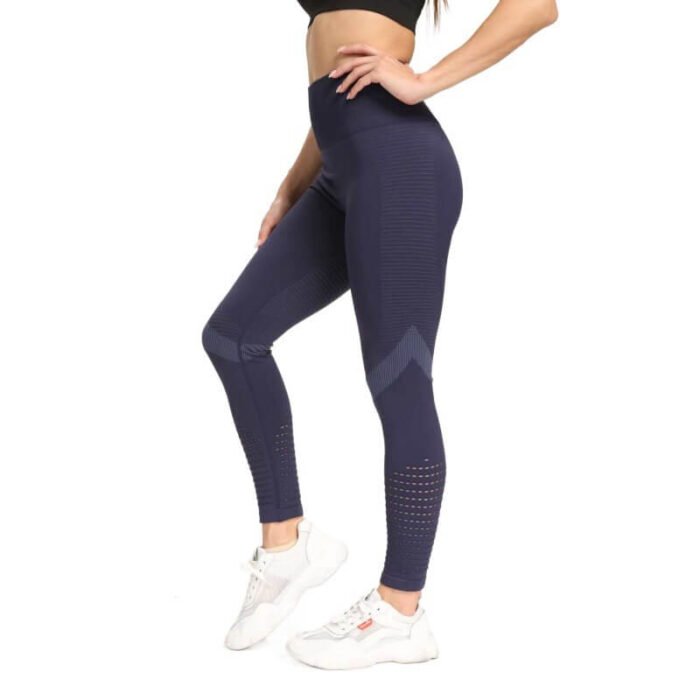 New Trendy Customized Design Mesh Yoga Legging Workout Seamless Leggings Hip Lift Sexy Active Wear Sports Pant