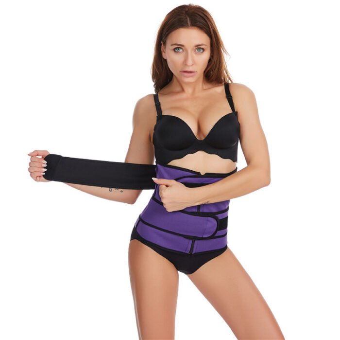 Amazon Hot Seller Women Postpartum Neoprene Waist Slimming Plus Size Fitness Waist Trainer Sweating belts - Image 7